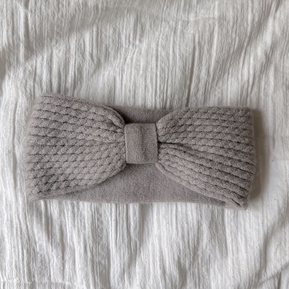 Grey Headband Wrap